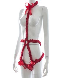 Temptation Elastic Red Rope Erotic Tease Fetish Bondage Adult Product Sex Toys For Women6235435