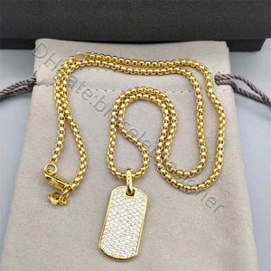 シルバーネックレス豪華な女性用メッキネックレスペンダントラベルジュエリーデザイナー18K CZゴールドケーブルクロスコンビネーションビードチェーン