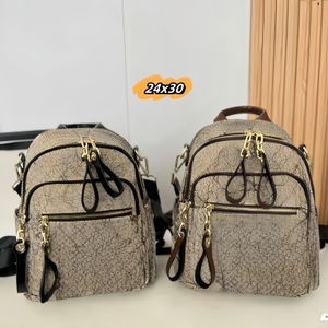 럭셔리 Unisex Backpack 다기능 가방 핸드백 학생 학교 가방 야외 여행 가방 편지 도트 패턴 패션 high 품질