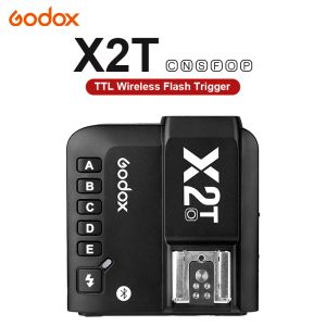 Mount Godox X2T Flash Trigger TTL 2.4G Receptor sem fio para Canon Sony Nikon Fuji Olimpus Pentax DSLR Camera Photography Studio