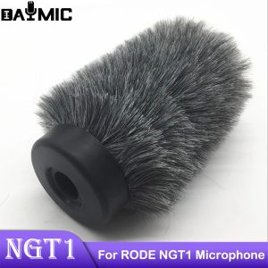 Akcesoria Rode NTG1 NTG2 Mikrofon zintegrowana zintegrowana przednia przednia okładka wiatrową tarcza Furry Dead Cat Deadcat dla NTG2