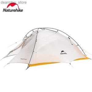 テントとシェルターNatureHike New Cloud Up 2 Tent Ultralightキャンプテント