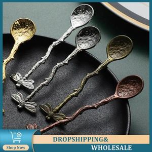 Coffee Scoops Delicate Cake Spoon Multiple Colour Metal About 12 Grams Easy To Clean Mixing Zinc Alloy Material