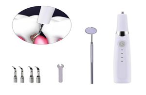 Portable Waterless Ultrasonic Tooth Cleaner Whitening Anesthesia Painless Effective Plaque Tartar Remover 3 Secured Working M6702406