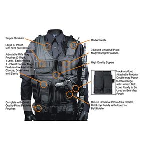 Militar Molle Vest Exército Equipamento Tactical Hunting Armour colete Airsoft Gear Paintball Combate Vest Protetive Vest Outdoor Clothing8170675