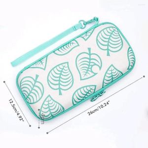 Storage Bags Pouch Anti-scratch Zipper Shockproof Carrying Case Waterproof Hard Game Accessories Bedroom Green S