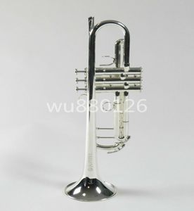 Jupiter JTR1110R BB Trumpet Instruments mässing Silver Plated Musical Instrument med Case Mouthpiece2663516