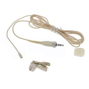 Mikrofoner hud mycket mini L322 slipsklipp lavalier mikrofon för Sennheiser G2 G3 G4 G5 Bodypack 3,5 mm jacklås