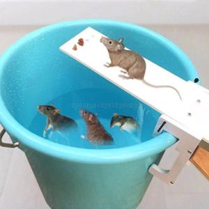 Traps Walk The Plank Mouse Trap Mice Cage Rat Trap Auto Reset Rodent Bucket Board Jy02 19 Dropship