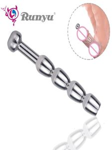 Sex toy massagers Metal Urethral Catheter Urethra Stimulator Dilator Rod Sex Toys Male Penis Plugs Masturbator Urethral Sounds7538063