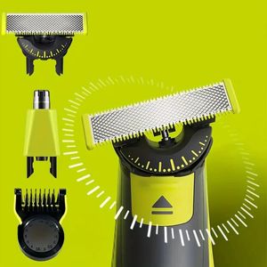 3pcs/set 360 ° Shaver Electric Relder Plade and Dain Hair Rades Heads for One Blade QP252 QP2530 QP2630 QP2620 240323