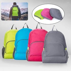 Rucksack leichte tragbare faltbare faltbare männliche ultraleichte Outdoor -Packung Wandercamping Sportkletter Organizer Männer Frauen Handtaschen Handtaschen