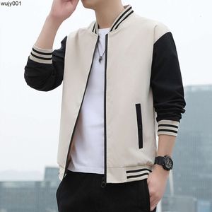 Coat Spring Autumn New Fashion Top Casual Suit Mens Thin Color Jacket