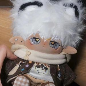 20cm astro czarna skóra lalka pluszowa urocza przebieranie kreskówek cospslay kawaii nadziewana figurka poduszka