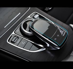 Araba stil merkezi kontrol el yazısı fare düğmesi koruyucu film çıkartması Mercedes Benz C e s v Sınıf GLC GLE W205 W213 W222246124