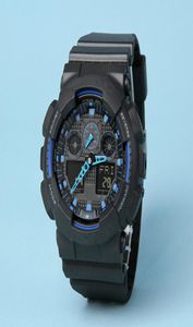 Najlepsza jakość Orologio di Lusso GA100 zegarki sportowe Mężczyźni Digital LED Watch Watch Wojen Chronography RelOJ de Lujo Wristwatches6442283