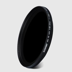 Accessories ZOMEI Slim Adjustable Neutral Density ND2400 Filter for Canon Nikon Camera Lens 49/52/55/58/62/67/72/77/82mm