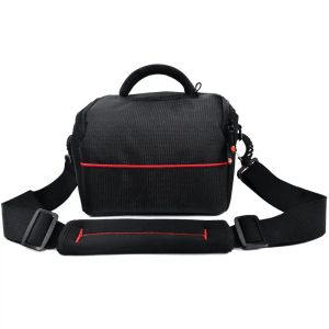 Acessórios Fosoto Digital DSLR Bag de bolsa de ombro de ombro de moda à prova d'água para Canon Nikon Sony Lens Bolsa Bolsa Fotografia Bolsa