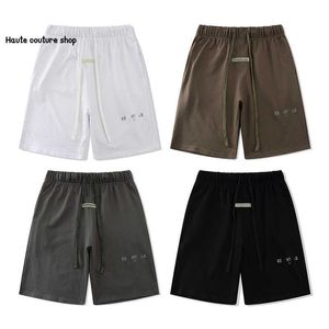 Shorts de rua refletivos de 24sss masculino esportivo casual calça solta estilo de grande tamanho calças curtas designer de tendências