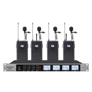 Microphones Professional UHF Wireless Microphone System Headset Microphone Condenser Microphone Suitable for Church Stage Microphone