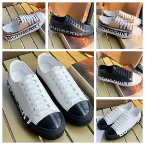 Designers tränare kvinnor låga sneakers kvinnor casual skor svart vit klassiker check gummi fashion casual sko