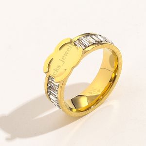 Designer rings for women Classic luxury fashion design stainless steel rings birthday parties and daily wear