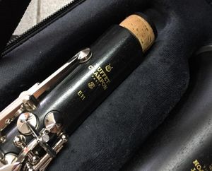 Buffet Crampon Paris E11 BB klarnet wysokiej jakości Bakelite 17 Keys B Płaski instrument muzyczny z akcesoriami ustnika 4738116
