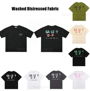 Galleries T Shirt Mens T Shirt Women Designers Tshirt Cottons Tops Casual Shirt Luxurys Clothing Stylist Clothes Graphic Tees Män Korta Tshirts Alfabetiska slagord