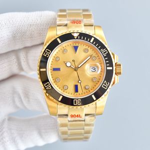 Assista Automático Movimento Mecânico Men WristWatch Classic Fashion Business Sapphire Aço inoxidável 904L PRESENTE DE PRESTER