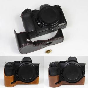 Konnektörler Gerçek gerçek deri koruma kamera Nikon Z7 Mark II Z6 Mark II Z7 Z6 Z5