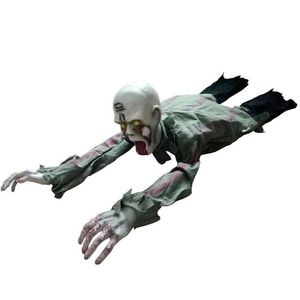 Party Decoration Halloween Cling Zombie Prop Animated Horror Haunted House Floor Decor Y201006 Drop Delivery Home Garden Festive Sup Dhkjv