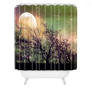 Shower Curtains Designs Shannon Clark Moon Magic Curtain