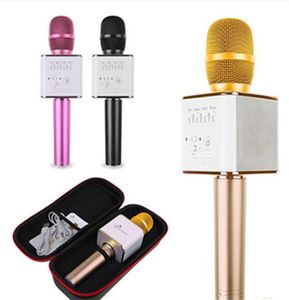 Magic Q9 Bluetooth Wireless Microphone Handheld Microfono KTV With Speaker Mic Loudspeaker Karaoke Q7 Upgrade For android phone2274574