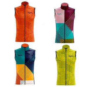 Ralvpha Lightweight Cycling Vest Men Women Reflective Windproof MTB Bike Windbreaker Mesh Back Running Gilet Wind Vest Jacket 240321