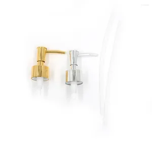 Liquid Soap Dispenser Plastic Pump Lotion Gel Replacement Jar Tube Tool Gold/Silver Color