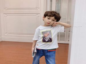 Kids Girls Boys Cartoon T Shirt 2021 Summer Print Tees baby Cotton Clothing High Quality5618151