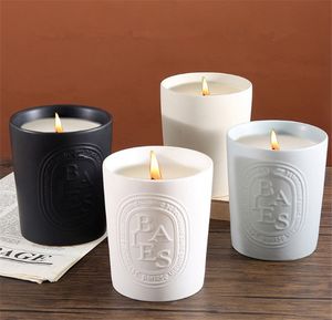 Copas de velas minimalistas enchiam garrafas vazias de aromaterapia recipientes para recipientes criativos de brindes de fragrâncias criativas de fragrâncias