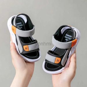 Slipper Boys Fashion Sandals Летние дышащие пляжные слайды Дети без скольжения