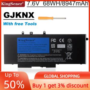 Przypadki Kingsener bateria laptopa GJKNX dla Dell szerokości geograficznej E5480 5580 5490 5590 dla Dell Precision M3520 M3530 GD1JP 7,6V 68W