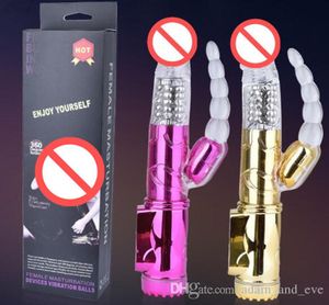 RATTLESNAKE Jack Rabbit Vibrator Ratção do motor duplo Av Vibradores Anal Dildo Vibrador Toys Sexo 7 Velocidade 4 Frequência2266716