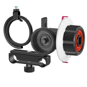 Cameras VDF0 Camera Follow Focus 15MM Follow Focus with Gear Ring Belt for Canon Nikon Sony and Other DSLR Camera