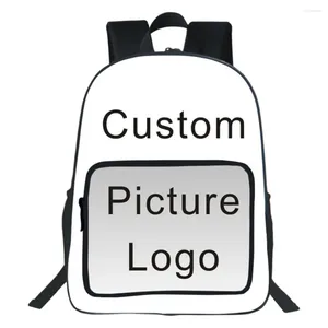 Plecak dostosuj swoje imię i nazwisko torby szkolne dla nastolatków dla dzieci Torka na ramię w trakcie 16 cali
