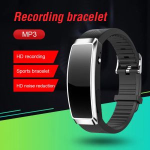 Giocatori Registratore Digital Voice Wristband MP3 Music Player Registratore indossabile Tecnologia Smart Bracciale per la gestione di sport NUOVO