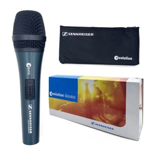 Microfones Professional Wired Microphone for Sennheiser E845S Supercardioid Dynamic Handheld Mic for Live Performance Stage Karaoke Church