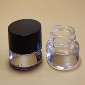 500 x 3G Traval Small Cream Make Up Glass Jar with Aluminium Lids White Pe Pad 3CC 110oz Cosmetic Packaging Glass Jar2925788