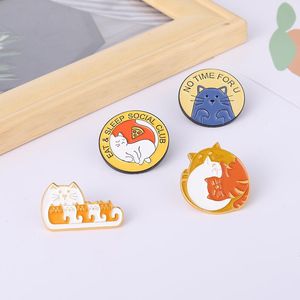 Cat Pets Club Pins Spilini simpatici Animali BAG BASCE BASSO BASSO DI BAGNI DI FATTOUNT GIOITÀ PER AMICI DI BAMBINI