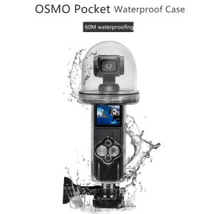 Tillbehör 60m vattentätt bostadsfodral för DJI Osmo Pocket Case Diving Protective Shell för DJI Osmo Pocket Gimbal Camera Accessories