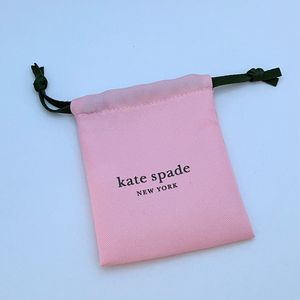 KS Marke Luxus Love Dust Bags Schmuck Hülle Beutel rosa weißer Samt Liebe Herzdesigner Armbänder Halsketten Ohrringe Schmuck Geschenk Beutel Kisten Schachteln