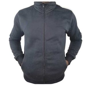 Men Zipper Hoodie Custom Men Cotton Jackets Outdoor Warm Hoodies and Sweatshirt Plain Mock Neck Designer