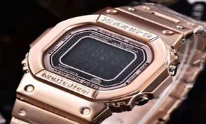 Nowa najlepsza marka na świeżym powietrzu zegarki sportowe LED Electronic Digital Watch Man Full Steel Chronograph WristWatches Relogio Masculino7866801